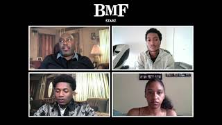 BMFs Randy Huggins Demetrius “Lil Meech” Flenory Jr amp Da’Vinchi Talk About The New Starz Series [upl. by Berthoud]