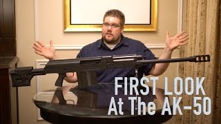 First look at the AK50  SHOT Show 2016 [upl. by Ahseekal681]