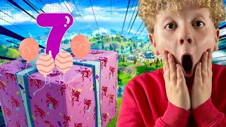 Breaking fortnites 7 BIRTHDAY  INSANE [upl. by Devin193]