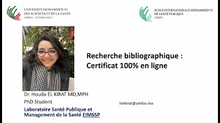 Extraction des articles  Recherche Bibliographique [upl. by Guimond]