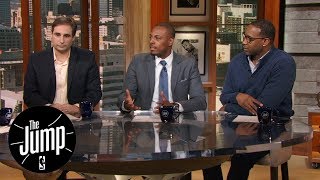 Tracy McGrady Paul Pierce and Zach Lowe make early NBA MVP predictions  The Jump  ESPN [upl. by Ramat]