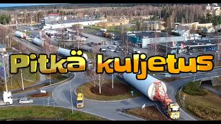 Pitkä kuljetus Ville Silvasti Oy  Rekka Movie [upl. by Noyk]