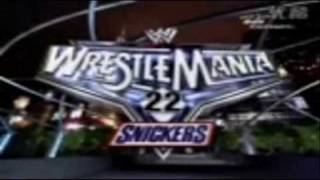 WWE Wrestlemania 22 SmashUp [upl. by Casper]