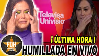 😱💥LA POLÉMICA RAZÓN por la que CORRIERON a Mariana Echeverria en Vivo💥 [upl. by Nerol114]