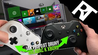 Jak připojit druhý ovladač k Xboxu  Jak připojit ovladač k Xboxu  Xbox ovladač [upl. by Odrude]