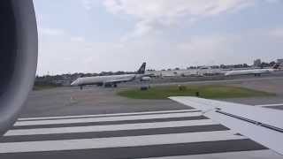 HD Delta ERJ145 Takeoff LGAACK [upl. by Glaab349]