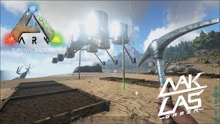 ARK  survival evolved สอนปลูกผัก เดินท่อน้ำ ปุ๋ย EP 13 [upl. by Ashely]