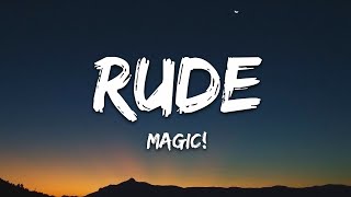 MAGIC  Rude Lyrics [upl. by Leiva]