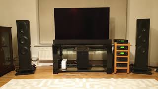 Monitor Audio Platinum PL200 II with Cyrus Audio [upl. by Colver]