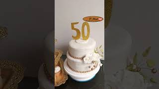 Torta Para Mujer 50 años bakerycake tortascreativas tortaspersonalizadas cakedecoratingideas [upl. by Artek238]