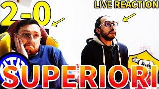 SUPERIORI INTERROMA 20 LIVE REACTION [upl. by Reyotal]