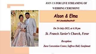 Join us virtually for the Wedding of Alson amp Elma [upl. by Ghassan]