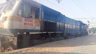 WDP4D Engine Ki Video Marwar junction wdp4d Naresh659 Jodhpur Express 14822 [upl. by Jeffie]