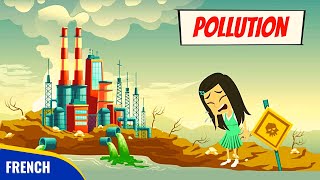 POLLUTION  Une Petite Histoire sur lEnvironnement  Conversation en Français [upl. by Sulokcin]