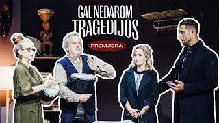 Komedija GAL NEDAROM TRAGEDIJOS trailer [upl. by Mandie]