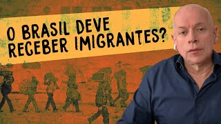 O Brasil deve receber imigrantes  Leandro Karnal [upl. by Gaudet994]