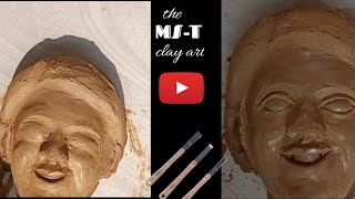 Make Face With Clay Mitti Se Face Kaise Banaen Smiling FaceThe MST Clay 🙂🎨 [upl. by Aicnetroh]