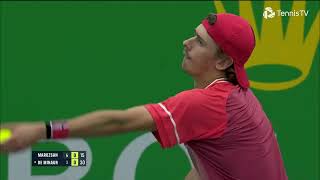 F Marozsan Vs A De Minaur  Shanghai R2 2023 [upl. by Lrak]