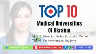 Top 10 Medical Universities In Ukraine  Study Medicine MBBS In Ukraine [upl. by Nagn]