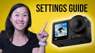 DJI Osmo Action 4 Complete Settings Guide [upl. by Kaylee868]