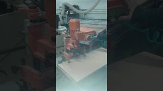 Blum MiniPress Hinge Boring Machine  Quick Demo [upl. by Ahtebat]