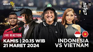 LIVE REACTION INDONESIA VS VIETNAM [upl. by Ute754]