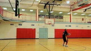 How to Do a Backwards Free Throw  Basketball [upl. by Latsirc]