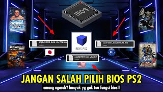 BARU Jangan Salah Pilih BIOS PS2  Bios tercepat mending mana Bios Aether sx2 No Lag [upl. by Weatherby]