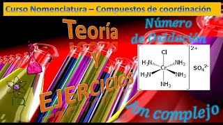 8 Numero de Oxidacion de Compuestos de Coordinacion Teoria y EJERCICIOS RESUELTOS [upl. by Ynner]