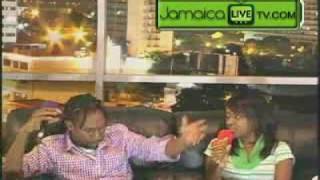 jah cure interview on jamaicalive [upl. by Clarhe660]