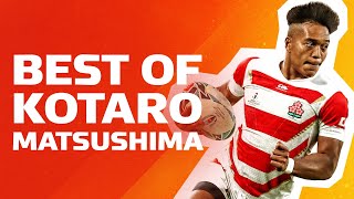 KOTARO MATSUSHIMA 🌟 Best tries steps tackles amp more from Rugby World Cup [upl. by Natan119]