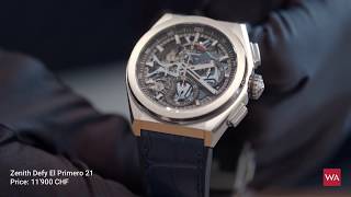 5 Exceptional Chronographs HandsOn Experience 6000  50000 CHF [upl. by Husein]