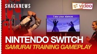 Nintendo Switch 12Switch Gameplay  Samurai Training [upl. by Eissak]