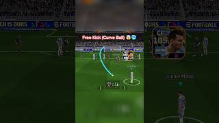 Free Kick Curve Ball 🥶🐐🔥 efootball efootball2025 shorts shortsfeed gaming gameplay [upl. by Urata]