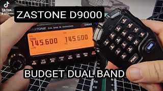 ZASTONE D9000 BUDGET TRANSCEIVER  HAM  AIR PMR  CB Bands [upl. by Adnarem]