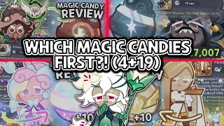 419 Magic Candies Which One To Level Up First Recommendations [upl. by Airamat]