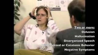 How is schizophrenia diagnosed  Four Patients [upl. by Hgiel]