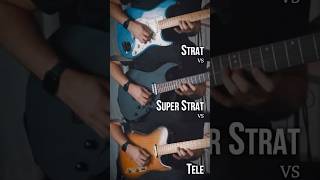 Strat vs Super Strat vs Tele [upl. by Aaron234]