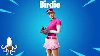 Birdie  Skin Review amp Gameplay  Fortnite [upl. by Nylekcaj]