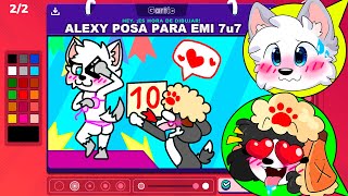 ¡ALEXY MODELA PARA EMI 😂🎨 REACCIONAMOS A LAS ANIMACIONES MAS HUMILLANTES DE GARTIC PHONE [upl. by Bush698]