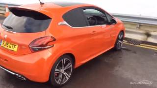 PEUGEOT 208 THP GTI PRESTIGE ORANGE 2016  RJ16GTF [upl. by Milt864]