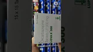 LOVAX 300 mg tablet Oxcarbazepine 300 mg tablet Benifits side effects [upl. by Ymer259]