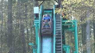 Shenandoah Lumber Company 60fps HD Offride Footage Kings Dominion [upl. by Bates]