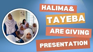 Halima and Tayeba are talking about active to passive [upl. by Bernstein]