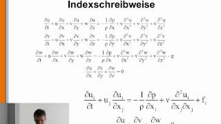 Hydrodynamik 19 Die NavierStokesGleichungen einfache Herleitung [upl. by Ayomat]