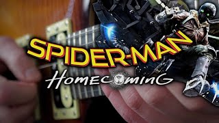 Vulture Theme SpiderMan Homecoming on Guitar [upl. by Pitarys]