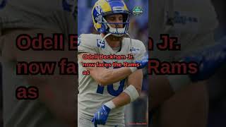 Cooper Kupp amp Odell Beckham Jr Reunite Before Monday Night Football foryoupage news bts [upl. by Inglis942]