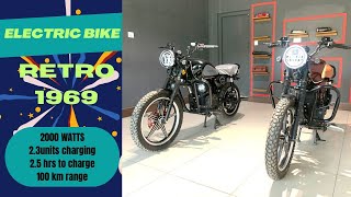 Electric Motor Cycle 1969electricbikes viral viralvideos [upl. by Nesyla]