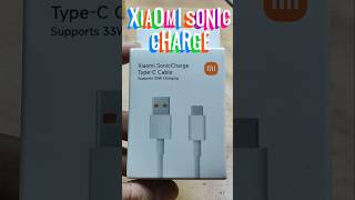 Xiaomi Sonic charge Type c cable fastcharging mi ytshortsvideo [upl. by Nibur]