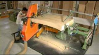 ScottSargeant  Articulated Bandsaw Sawing Beams  wwwscosargcom [upl. by Lerual155]